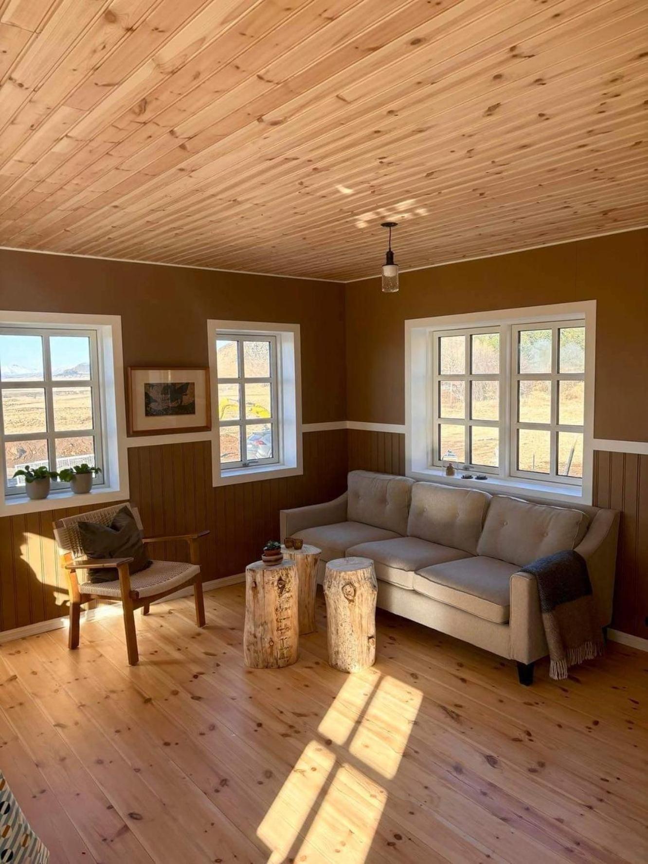 Arngrimslundur Cottages Fludir Extérieur photo
