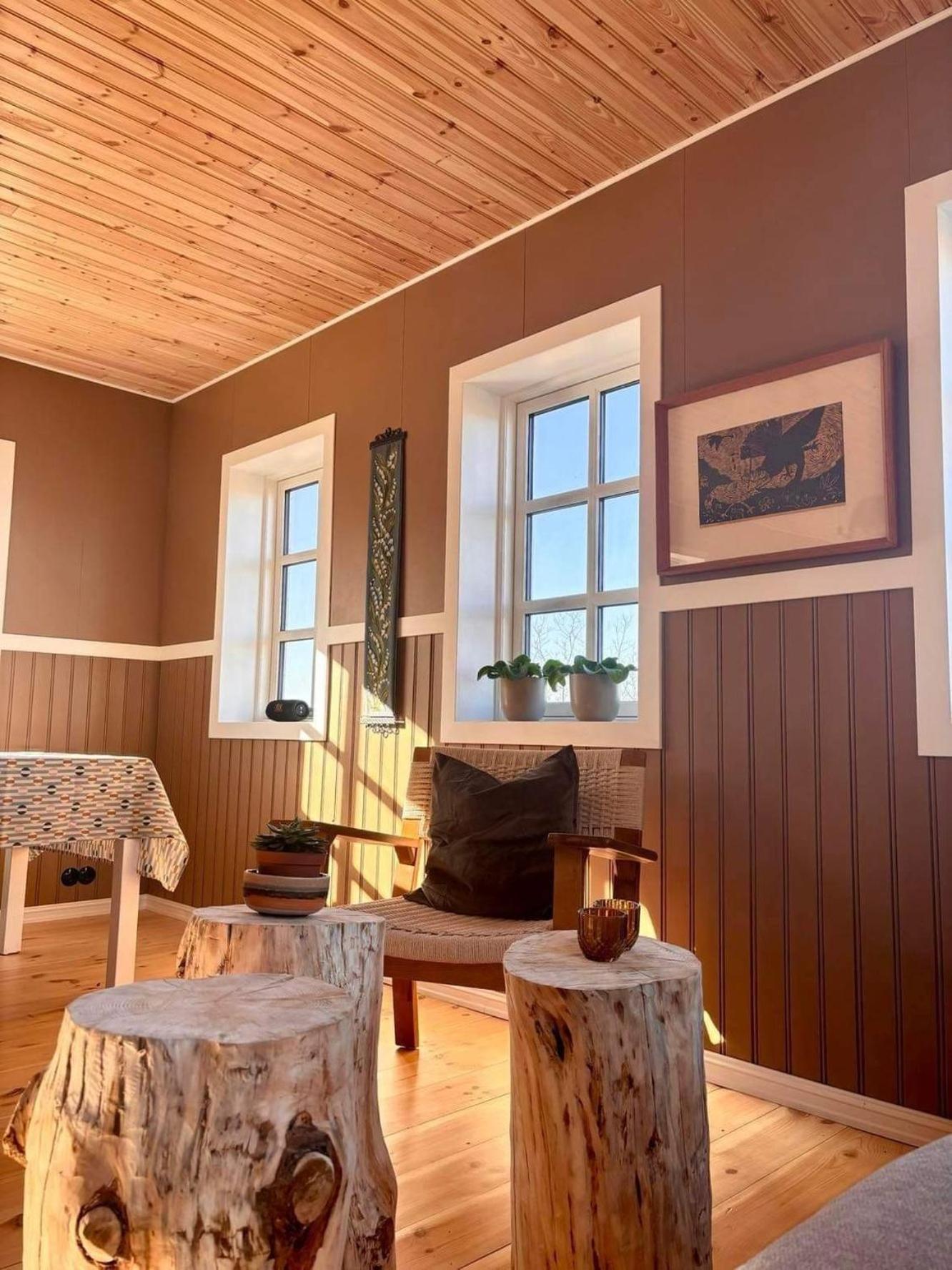 Arngrimslundur Cottages Fludir Extérieur photo