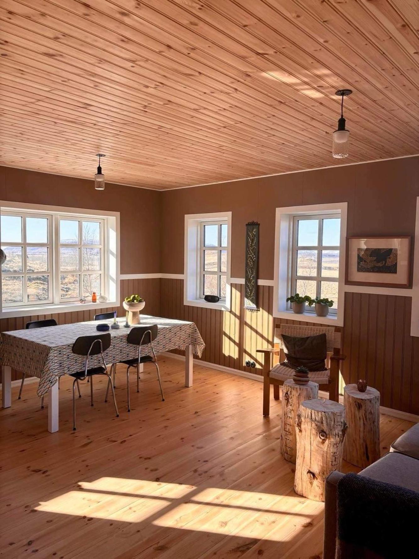 Arngrimslundur Cottages Fludir Extérieur photo