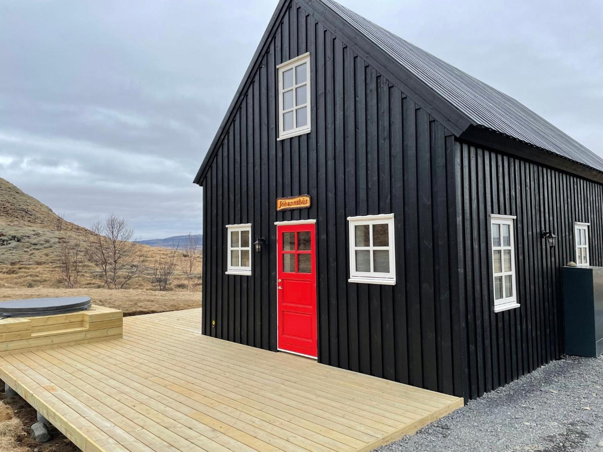 Arngrimslundur Cottages Fludir Extérieur photo